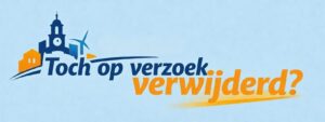 Toch op verzoek verwijderd?